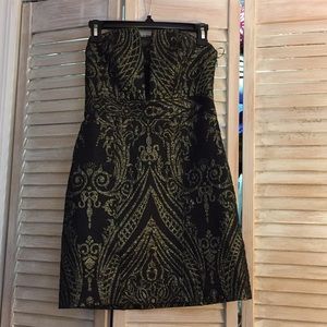 Express strapless dress